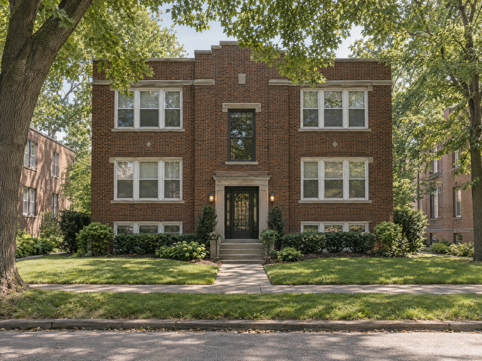 Illustrative residential property exterior.